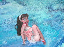  michelle hird original art Swimsuit Bettie