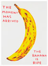 David Shrigley The Moment Has Arrived Banana Art print fruit