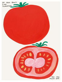  David Shrigley Tomatoes Art print