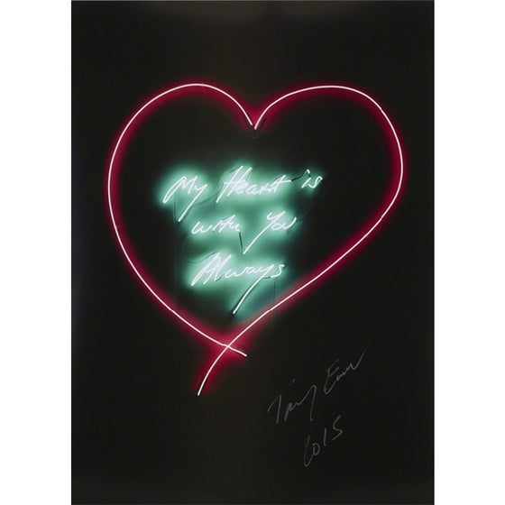 tracey emin art My Heart is With You Always print