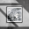 gerhard richter art Tiger, 1965 print