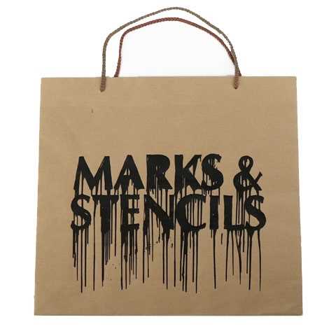 banksy art Marks & Stencils print