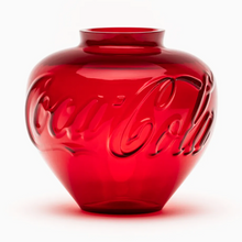  ai weiwei art Glass Vase Coca-Cola