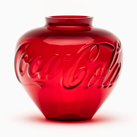 ai weiwei art Glass Vase Coca-Cola